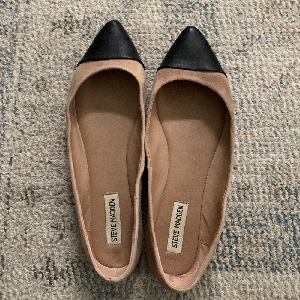 Steve Madden Leather Flats